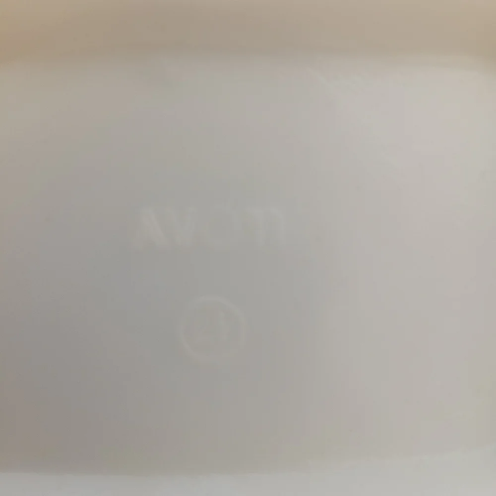 Vintage Avon 1970's Avon Milk Glass Soap Tricket Dish